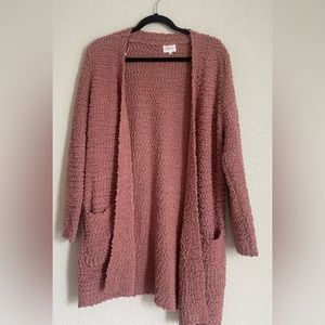 Pink Cardigan